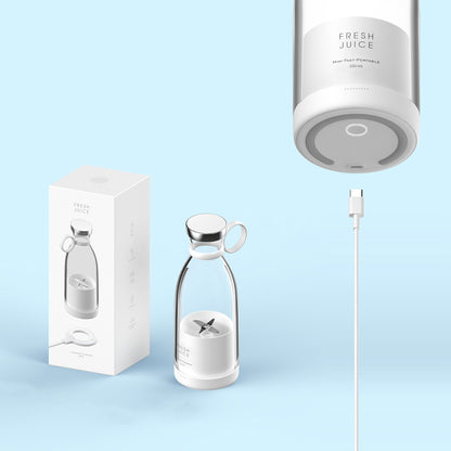 "🍓【いつでも新鮮なスムージーを作れる！】🍓  ポータブルデザインで持ち運び簡単！ USB充電式でどこでも使える！ 健康的なライフスタイルをサポート！ 🚚【今なら送料無料】数量限定、早い者勝ち！"